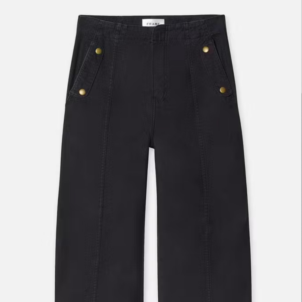 NWT Frame Utility Barrel Leg Pants